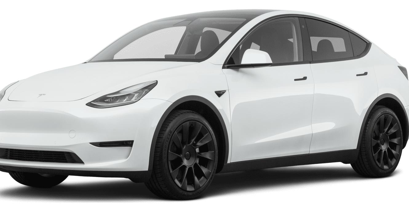 TESLA MODEL Y 2020 5YJYGDEE3LF045899 image